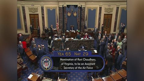 US Senate confirms Indian-origin Ravi Chaudhary as Assistant Secretary of Air Force