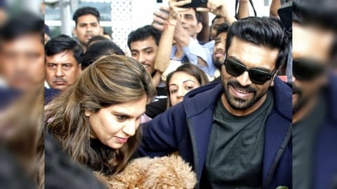 Ram Charan & his wife Upasana Kamineni