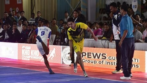 Visual from Kho Kho match