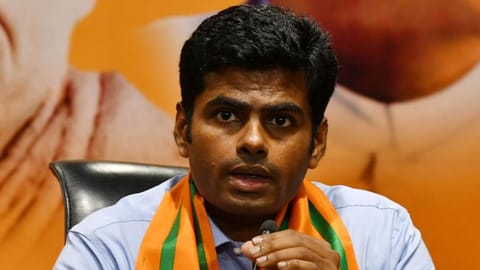 BJP State president K Annamalai