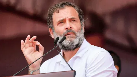 Congress leader Rahul Gandhi