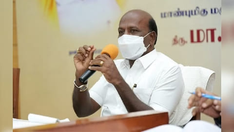 Tamil Nadu Health Minister Ma Subramanian