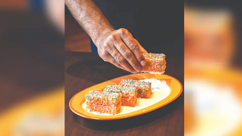 Fairy Bread Lamingtons