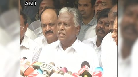 Senior AIADMK leader KP Munusamy