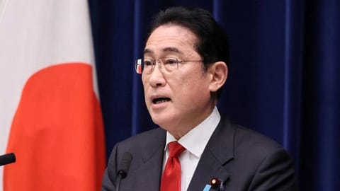 Japanese Prime Minister Fumio Kishida