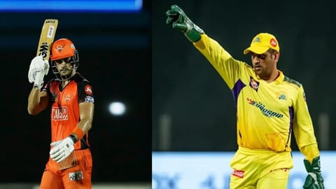 Aiden Markram ; MS Dhoni