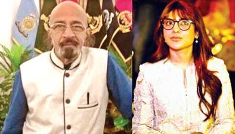Producer Chitti Babu (Left) Samantha (Right)