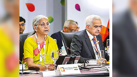 Nirmala Sitharaman at G20 FMCBG meeting