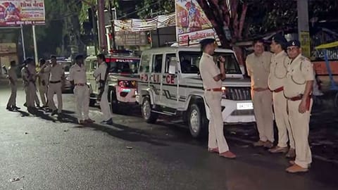 Seven charged with communal violence surrender before Nalanda police