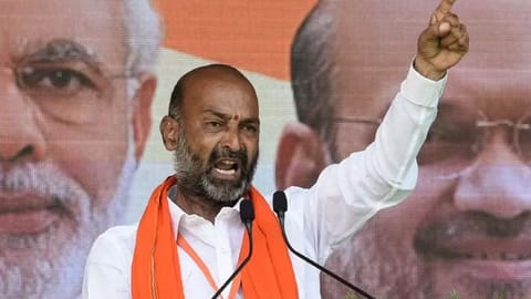 Telangana BJP chief Bandi Sanjay Kumar