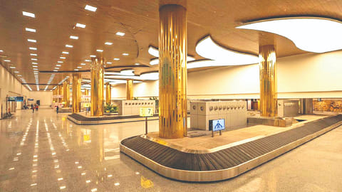 Newly integrated terminal of the Chennai airport