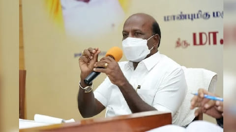 Health minister Ma Subramanian