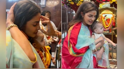 Priyanka Chopra with daughter Malti