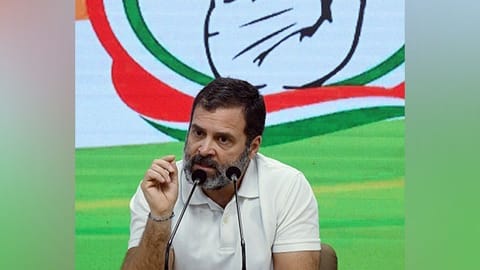 Congress leader Rahul Gandhi