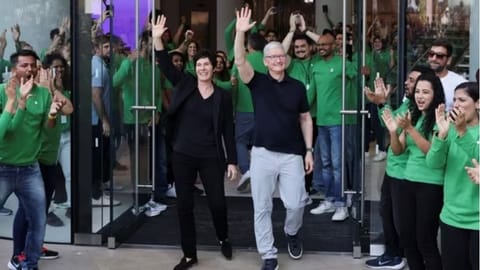 Tim Cook arrived in India earlier this month to open Apple?s first physical store in the country