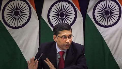 Ministry of External Affairs spokesperson Arindam Bagchi