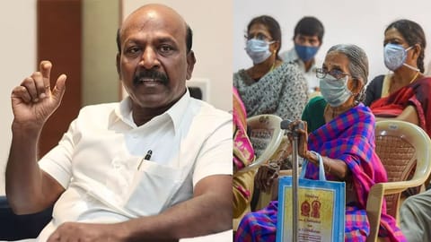 TN Health Minister Ma Subramanian (left)