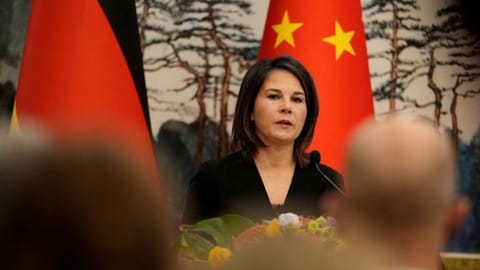 German Foreign Minister Annalena Baerbock