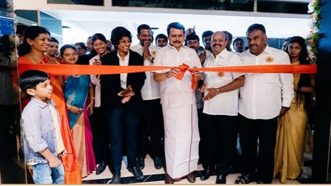 State EB Minister V Senthilbalaji on Monday inaugurated South India?s first IMAX theatre with laser technology.