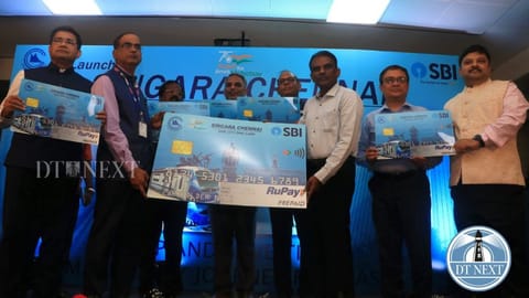 CMRL launches Singara Chennai Card (NCMC - National Common Mobility Card) at Thirumangalam Metro Station.