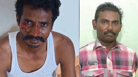 Accused Marimuthu; slain Lourdu Francis