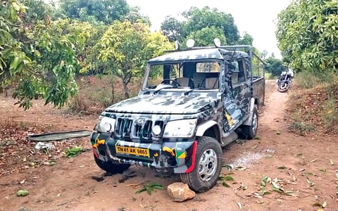 Forest department jeep