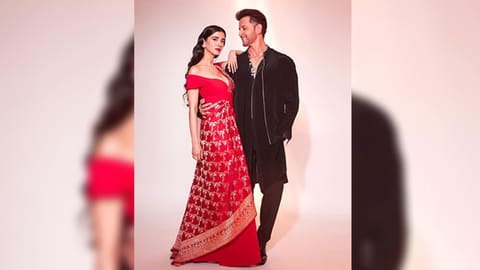 Saba Azad and Hrithik Roshan