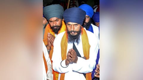 'Waris Punjab De' chief Amritpal Singh is on the run.