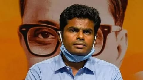 State BJP leader K Annamalai