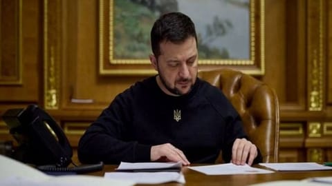 Ukrainian President Volodymyr Zelenskyy