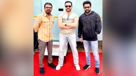 Saif Ali Khan joins the team of NTR 30.