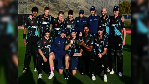 New Zealand team