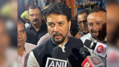Union Minister Anurag Thakur