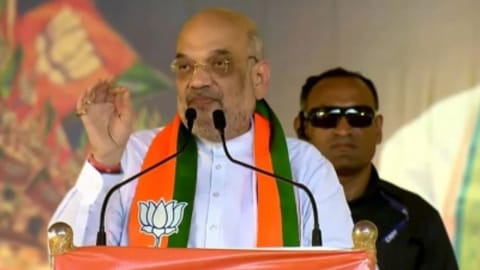 Union minister of Home affairs Amit  Shah