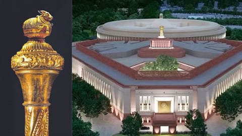 Sceptre 'Sengol'; New Parliament building