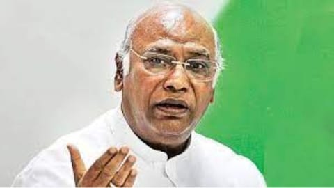 Congress president Mallikarjun Kharge