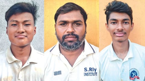 (L to R) Arjun Thapa, Sudhakar and Md. Rayhaan Syed
