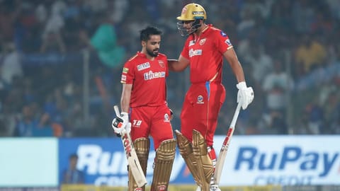 Prabhsimran's maiden IPL hundred power PBKS to 167 for 7 against DC