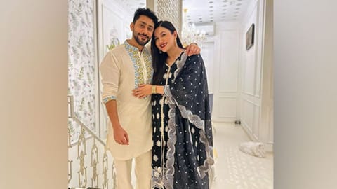 Zaid Darbar and Gauahar Khan