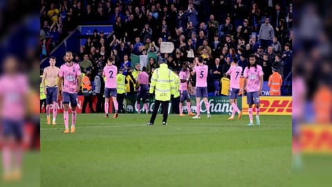 Everton after their draw with Leicester City