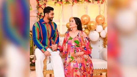 Actor Gauhar Khan and her husband Zaid Darbar
