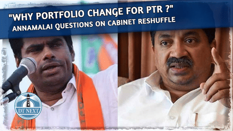 Why portfolio change for PTR, Annamalai questions