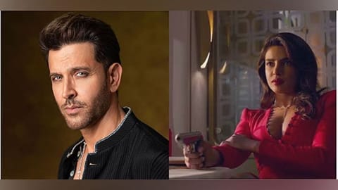 Hrithik Roshan, Priyanka Chopra still from 'Citadel'