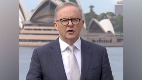 Australian Prime Minister Anthony Albanese.