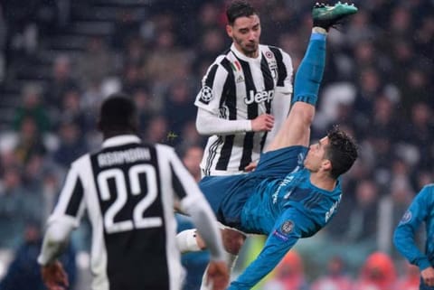 Real Madrid's Cristiano Ronaldo scores their second goal .(Photo: Reuters)