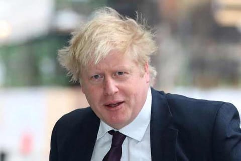 UK Foreign Secretary Boris Johnson