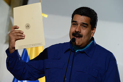 Venezuelan President Nicolas Maduro