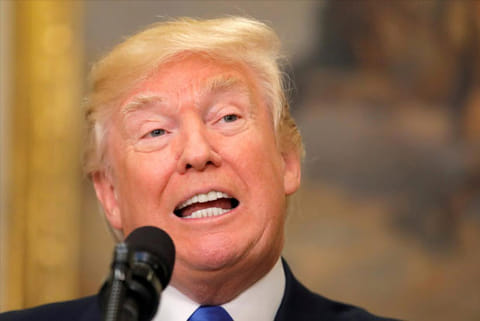 US President Donald Trump