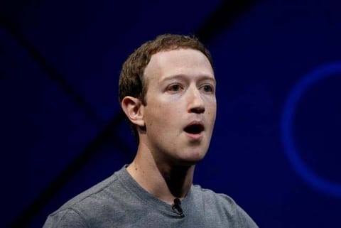Facebook owner Mark Zuckerberg.(Reuters)