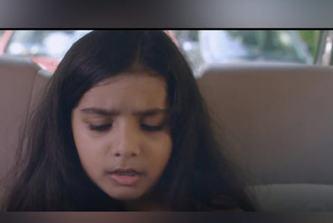 A screen grab from the short film 'Raaya'